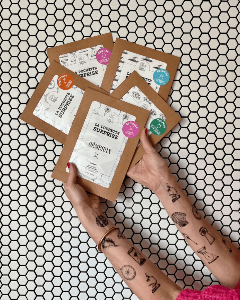 astro surprise Sagittaire tattoo secret santa cadeau astrologie
