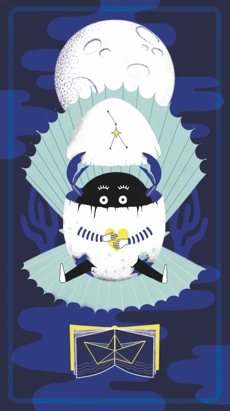 Carte Lune en Cancer, La Fille du Magicien