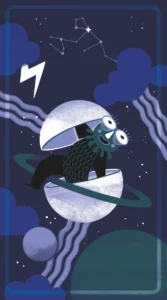 Carte Lune en Verseau