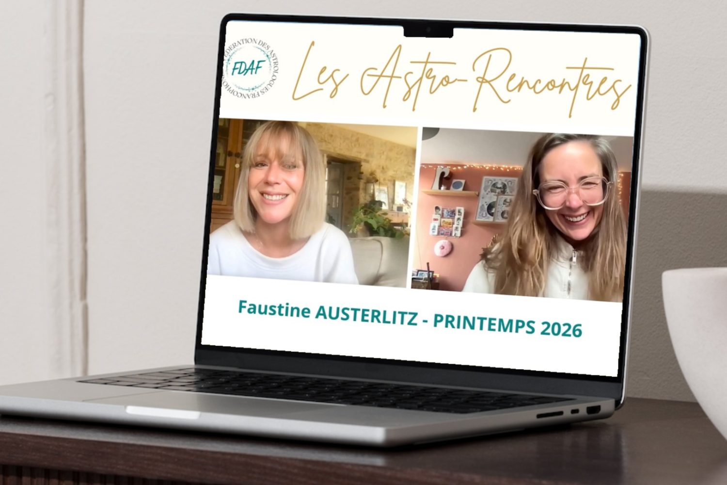 Les Astro-Rencontres de la FDAF : rencontre avec Faustine Austerlitz
