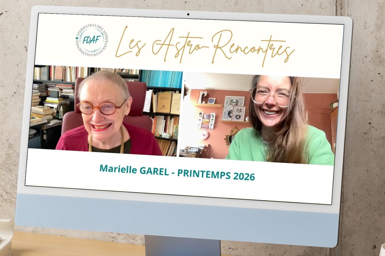 Les Astro-Rencontres de la FDAF : rencontre avec Marielle Garel